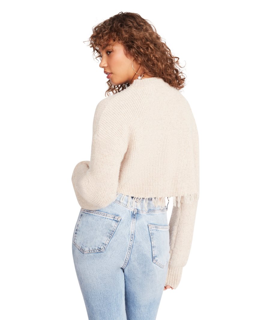 Beige Steve Madden Camille Women's Sweaters | PH 7204JVY